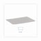 Boardwalk Light Duty Scour Pad, White, 6 x 9, PK20 98BWK LD - alternate 2
